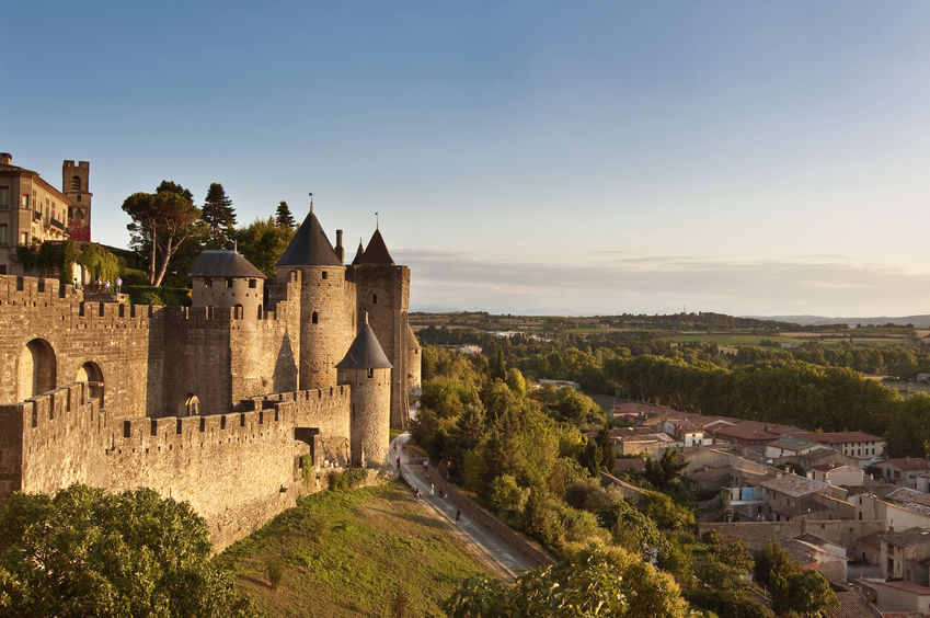 Carcassonne i frankrike