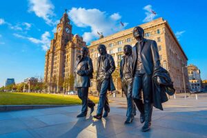 Beatles-statuene i Liverpool