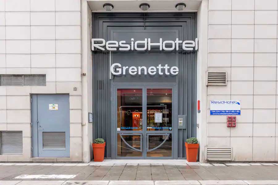 Residhotel Grenette - billig hotell i Grenoble