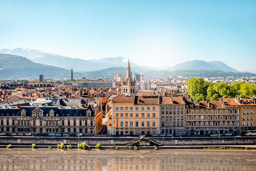 Utsikt over Grenoble