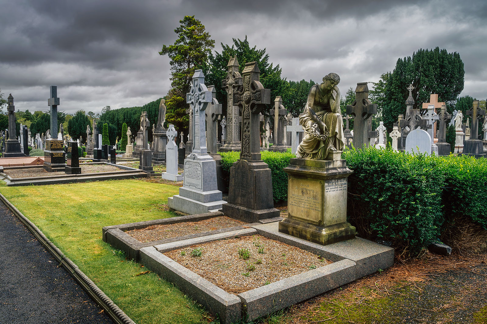 Gravstedet Glasnevin Cemetery i Dublin