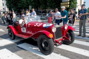Mille Miglia billøpet i Brescia